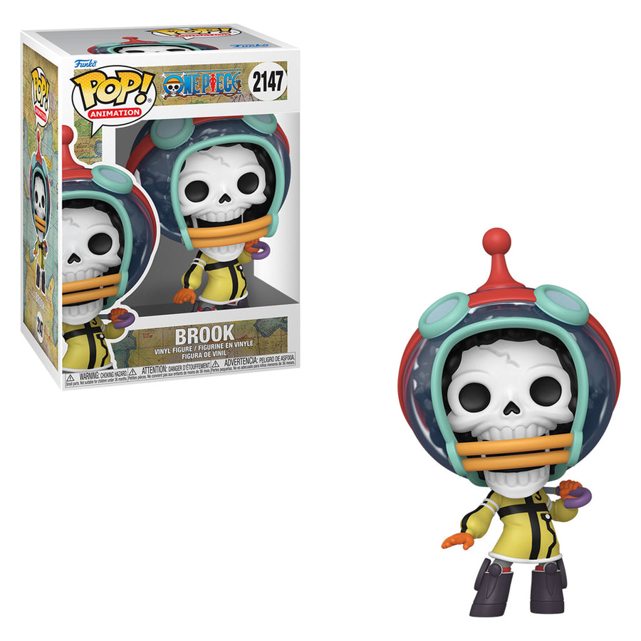 FUNKO POP ANIMATION ONE PIECE - BROOK 2147 BRINDE