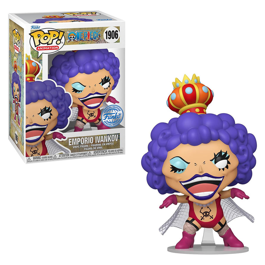 FUNKO POP ANIMATION ONE PIECE EXCLUSIVE - EMPORIO IVANKOV 1906 BRINDE