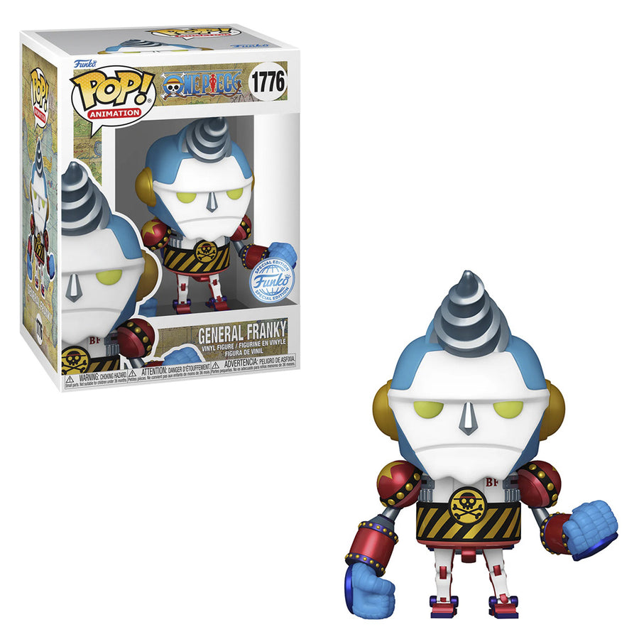 FUNKO POP ANIMATION ONE PIECE EXCLUSIVE - GENERAL FRANKY 1776