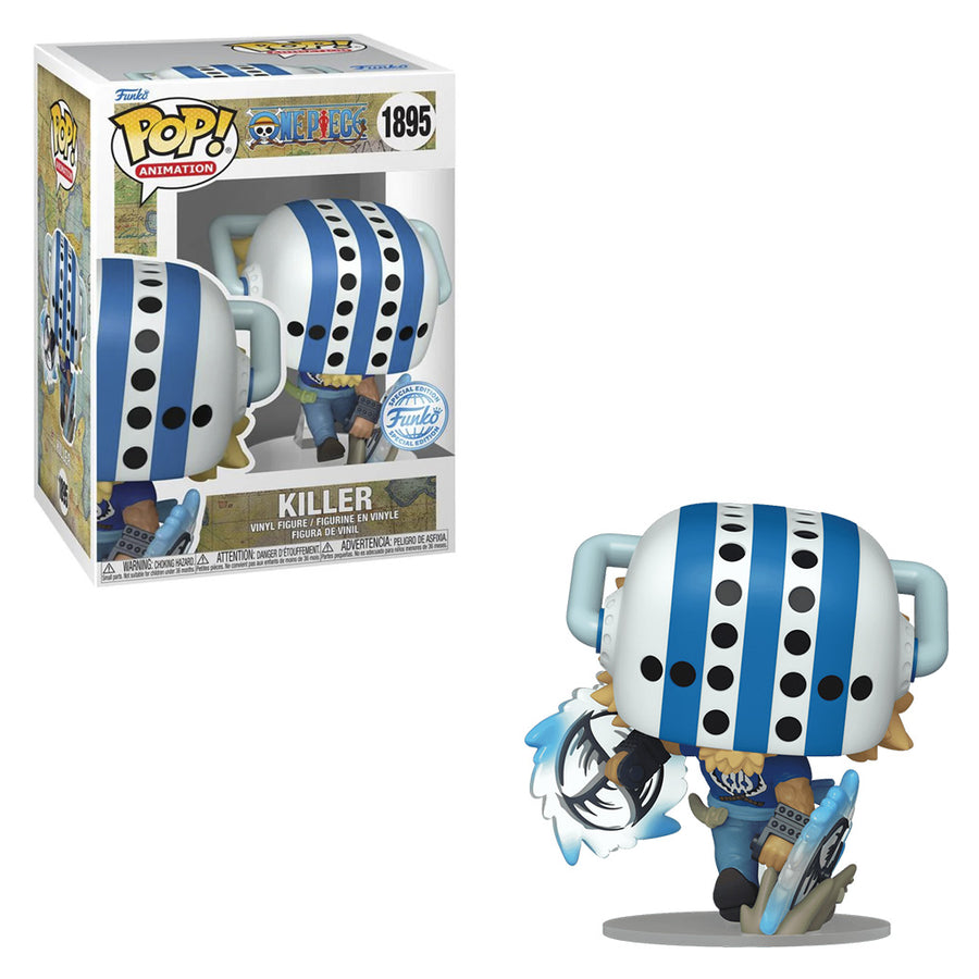 FUNKO POP ANIMATION ONE PIECE EXCLUSIVE - KILLER 1895 BRINDE