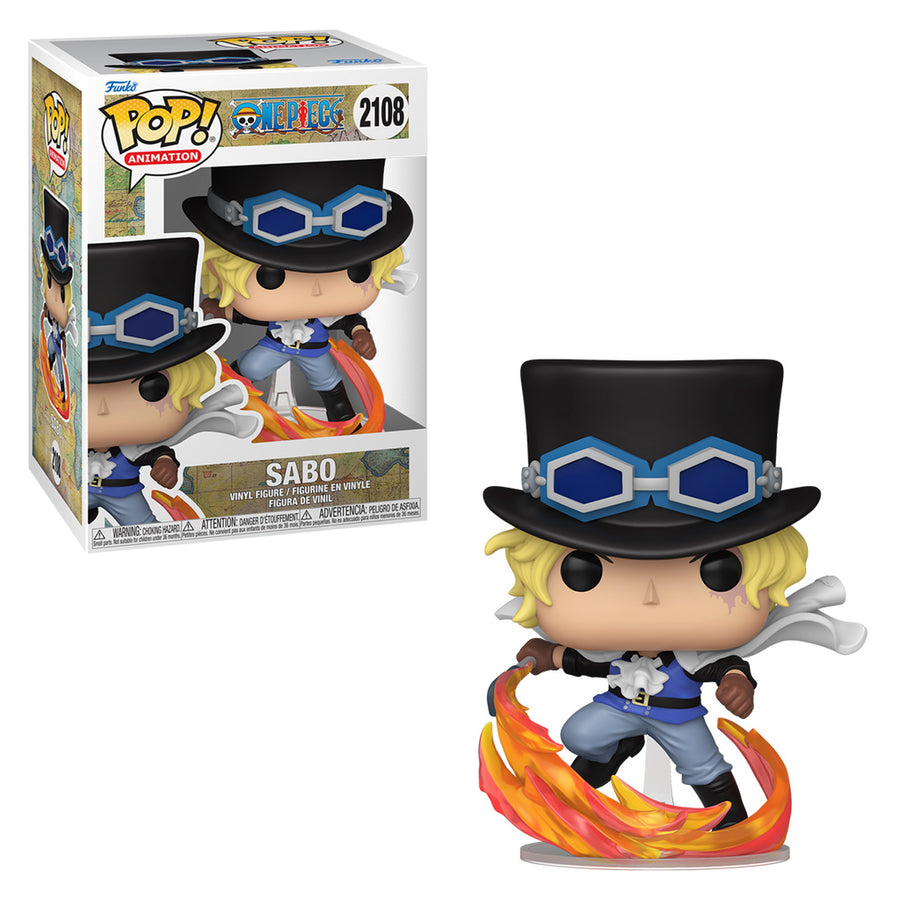 FUNKO POP ANIMATION ONE PIECE - SABO 2108 BRINDE