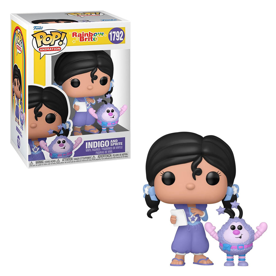 FUNKO POP ANIMATION RAINBOW BRITE - INDIGO AND SPRITE 1792 BRINDE
