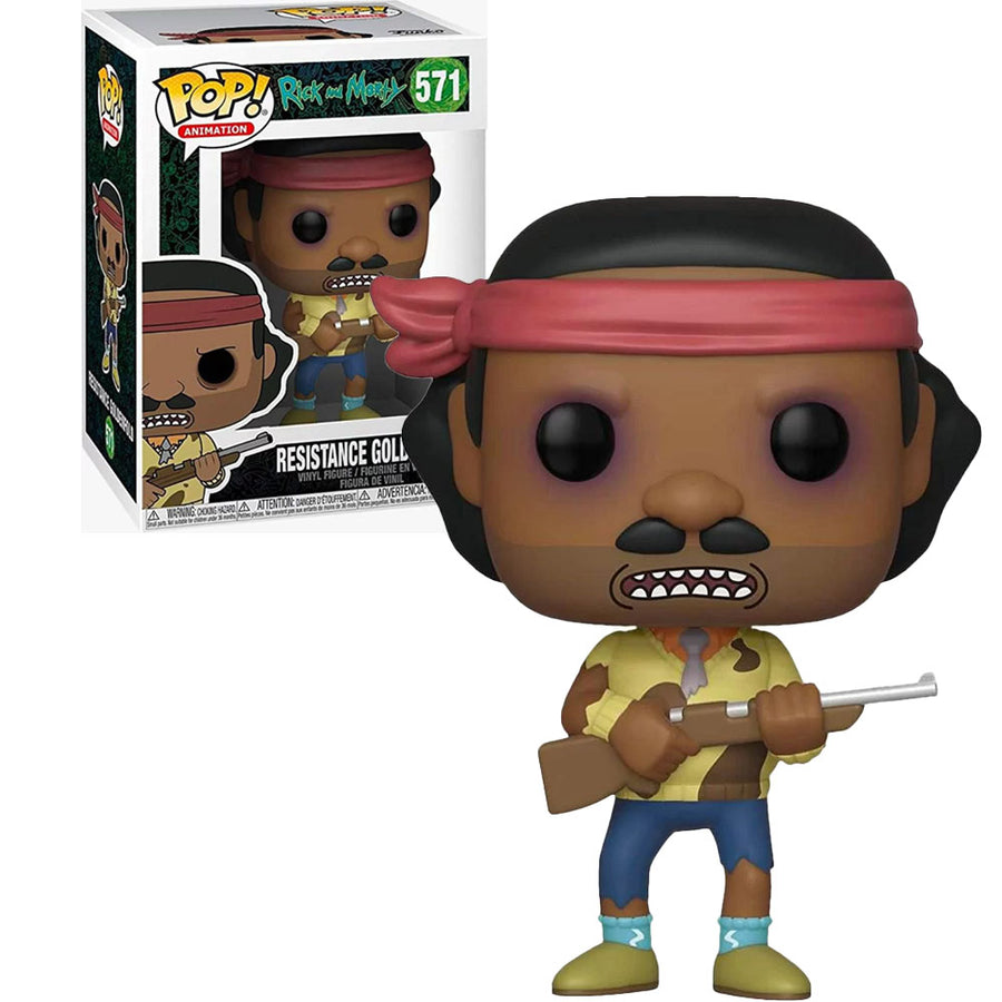 FUNKO POP ANIMATION RICK AND MORTY - RESISTANCE GOLDENFOLD 571
