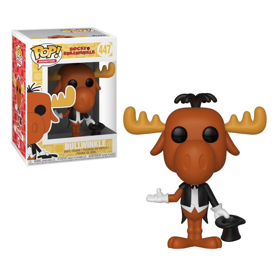 FUNKO POP ANIMATION ROCKY AND BULLWINKLE - BULLWINKLE 447