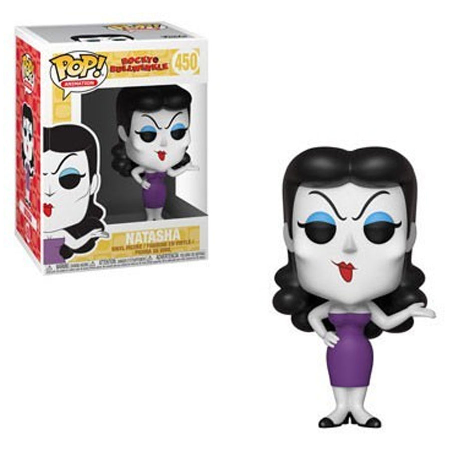 FUNKO POP ANIMATION ROCKY AND BULLWINKLE - NATASHA 450 BRINDE
