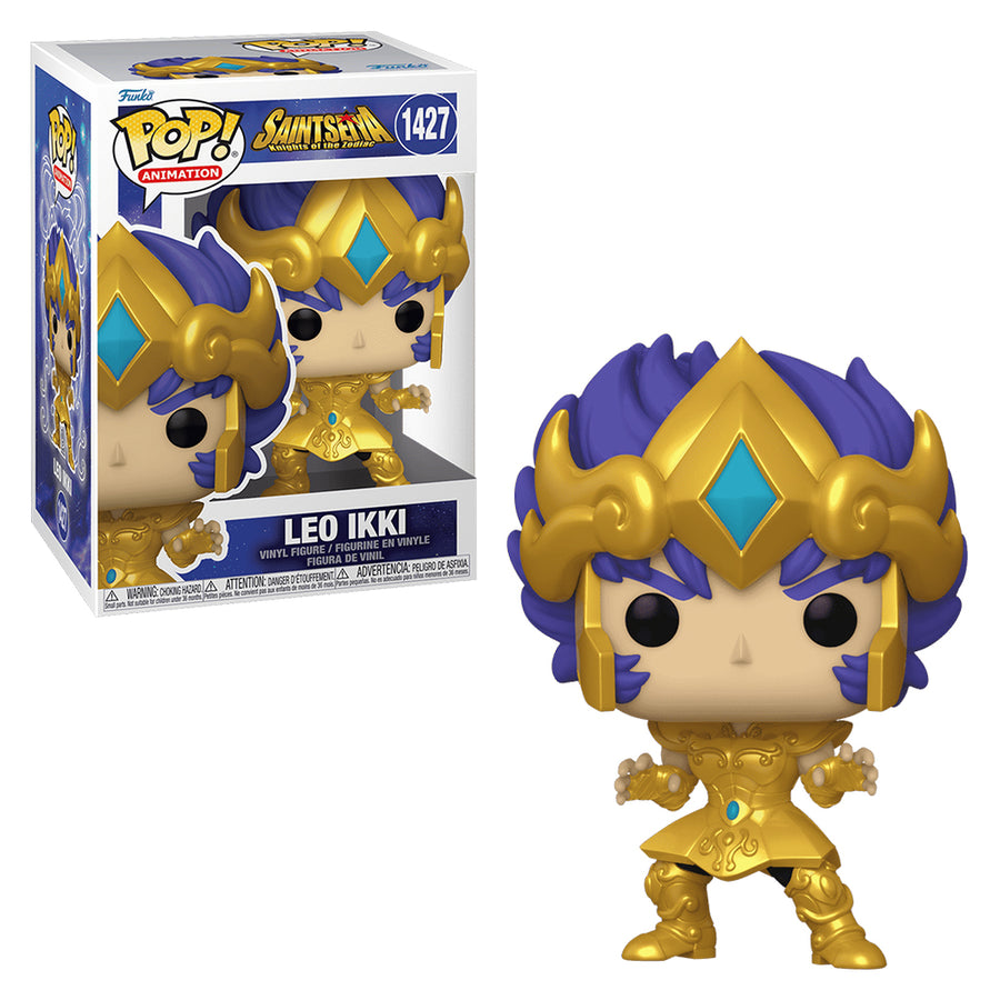 FUNKO POP ANIMATION SAINT SEIYA - LEO IKKI 1427 BRINDE