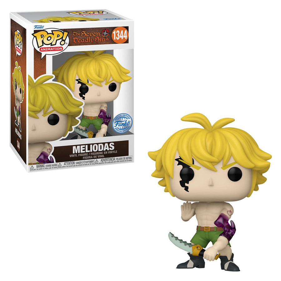 FUNKO POP ANIMATION SEVEN DEADLY SINS: NANATSU NO TAIZAI - MELIODAS 1344 BRINDE