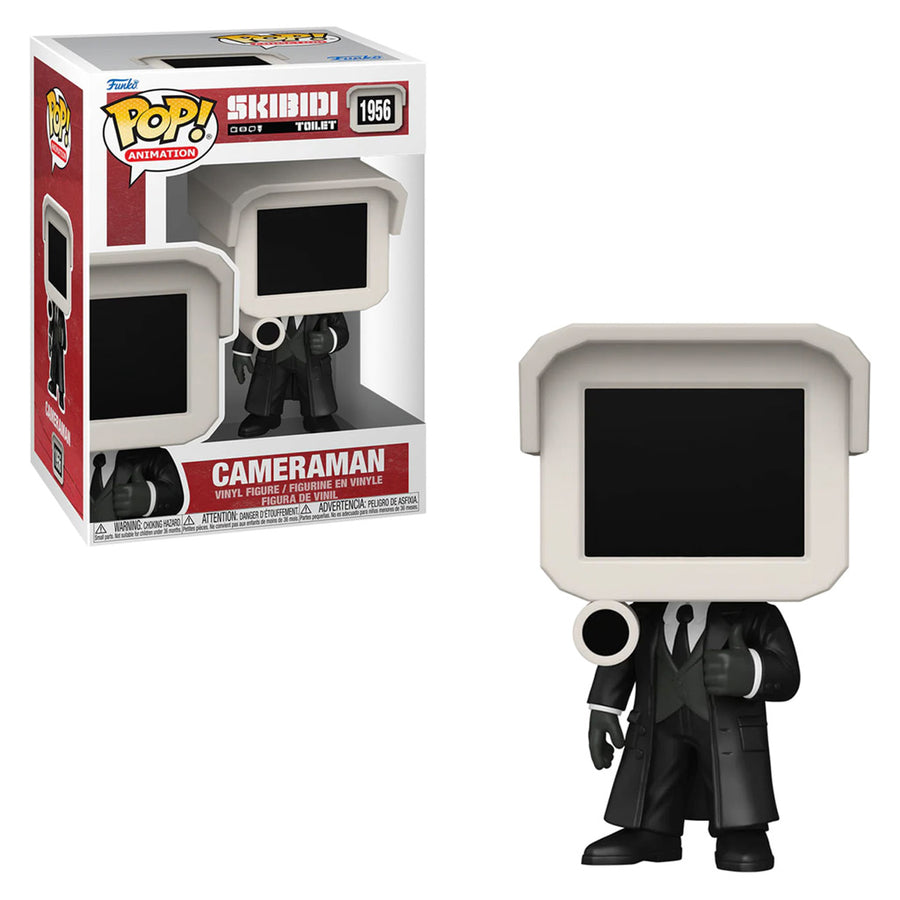FUNKO POP ANIMATION SKIBIDI TOILET - CAMERAMAN 1956 BRINDE