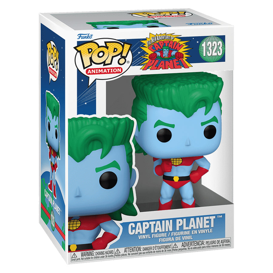 FUNKO POP ANIMATION THE NEW ADVENETURES OF CAPTAIN PLANET - CAPITÃO PLANETA 1323