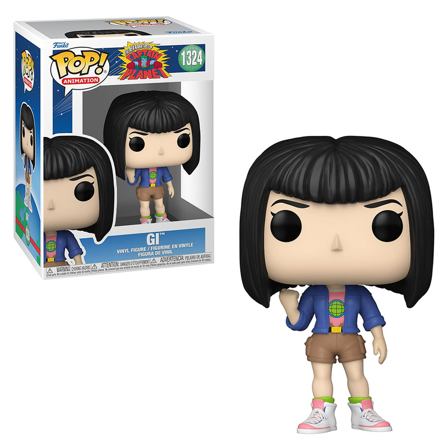 FUNKO POP ANIMATION THE NEW ADVENETURES OF CAPTAIN PLANET - GI 1324 BRINDE