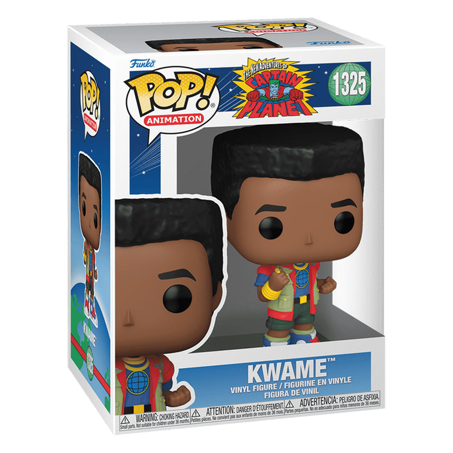 FUNKO POP ANIMATION THE NEW ADVENETURES OF CAPTAIN PLANET - KWAME 1325