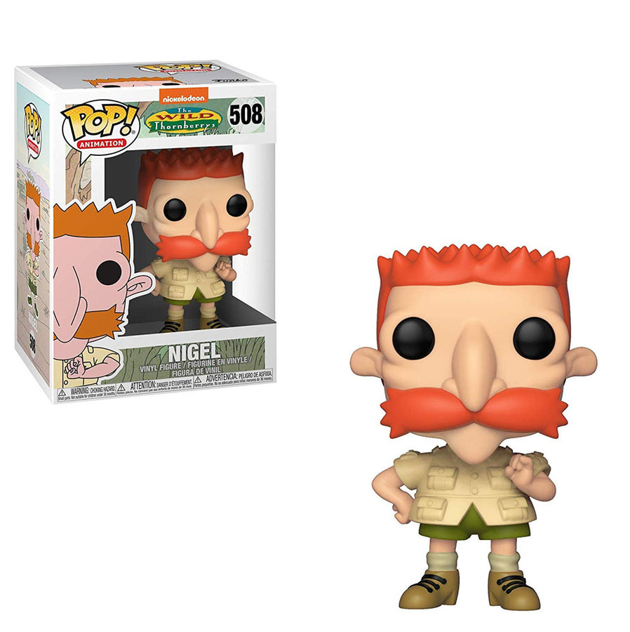 FUNKO POP ANIMATION THE WILD THORNBERRYS - NIGEL 508 BRINDE