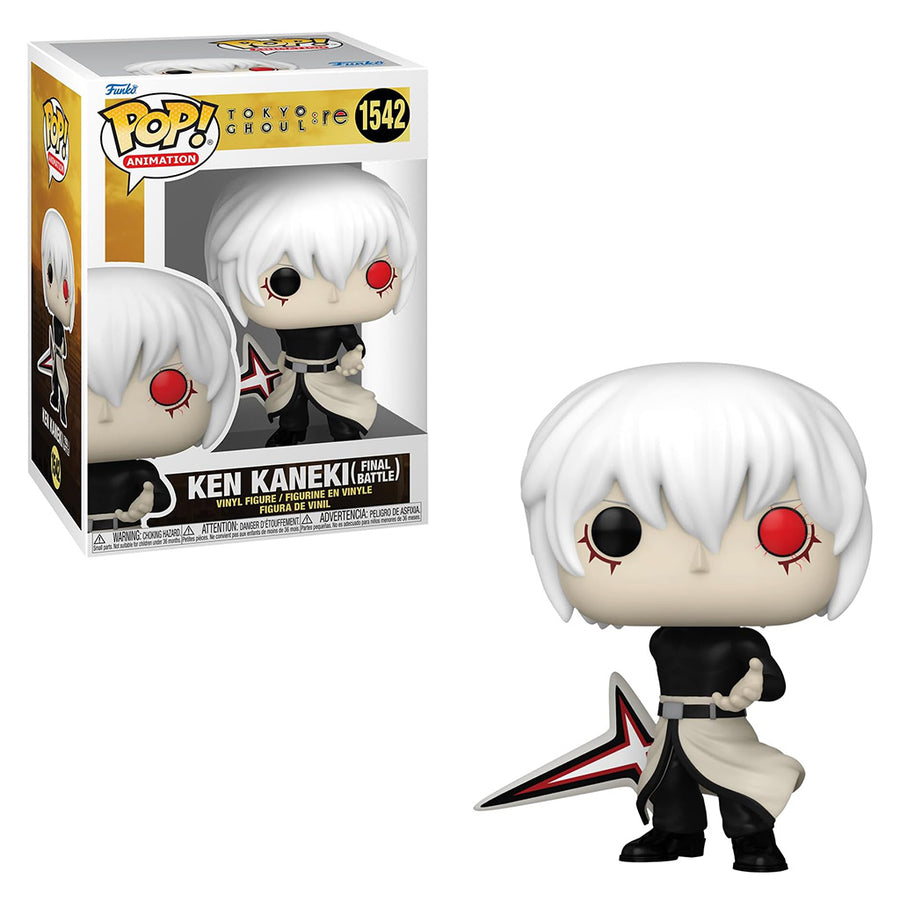 FUNKO POP ANIMATION TOKYO GHOUL:RE - KEN KANEKI (FINAL BATTLE) 1542 BRINDE