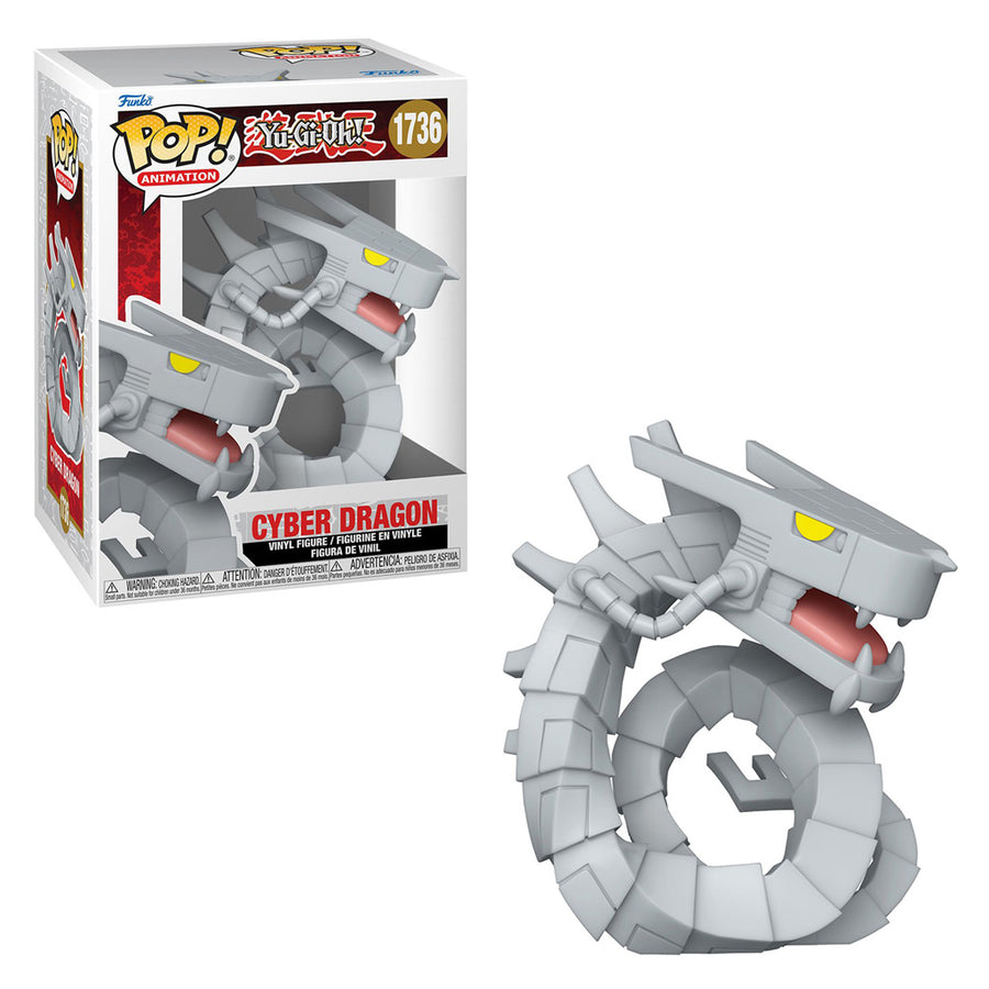 FUNKO POP ANIMATION YU-GI-OH - CYBER DRAGON 1736 BRINDE