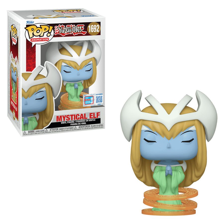 FUNKO POP ANIMATION YU-GI-OH NEW YORK COMIC CON 2024 - MYSTICAL ELF 1692 BRINDE