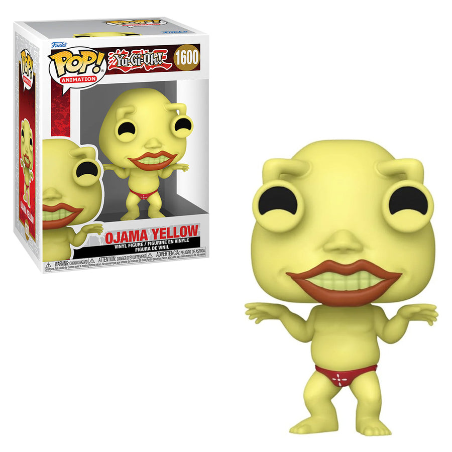 FUNKO POP ANIMATION YU-GI-OH - OJAMA YELLOW 1600 BRINDE