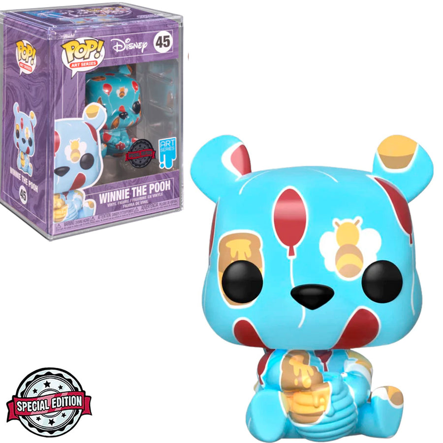FUNKO POP ART SERIES DISNEY WINNIE THE POOH EXCLUSIVE - WINNIE THE POOH 45 BRINDE
