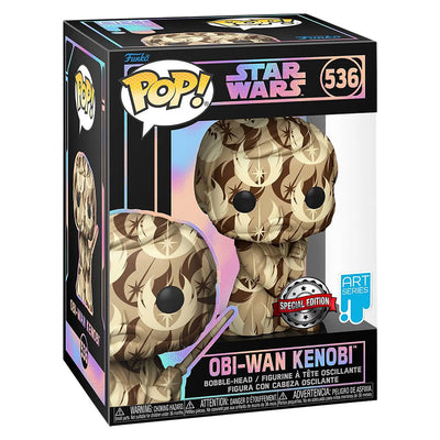 FUNKO POP ART SERIES STAR WARS OBI-WAN EXCLUSIVE - OBI-WAN KENOBI 536