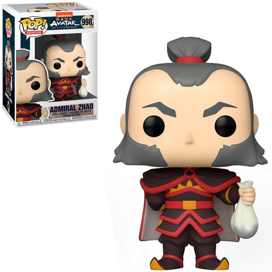 FUNKO POP AVATAR THE LAST AIR BENDER - ADMIRAL ZHAO 998 BRINDE