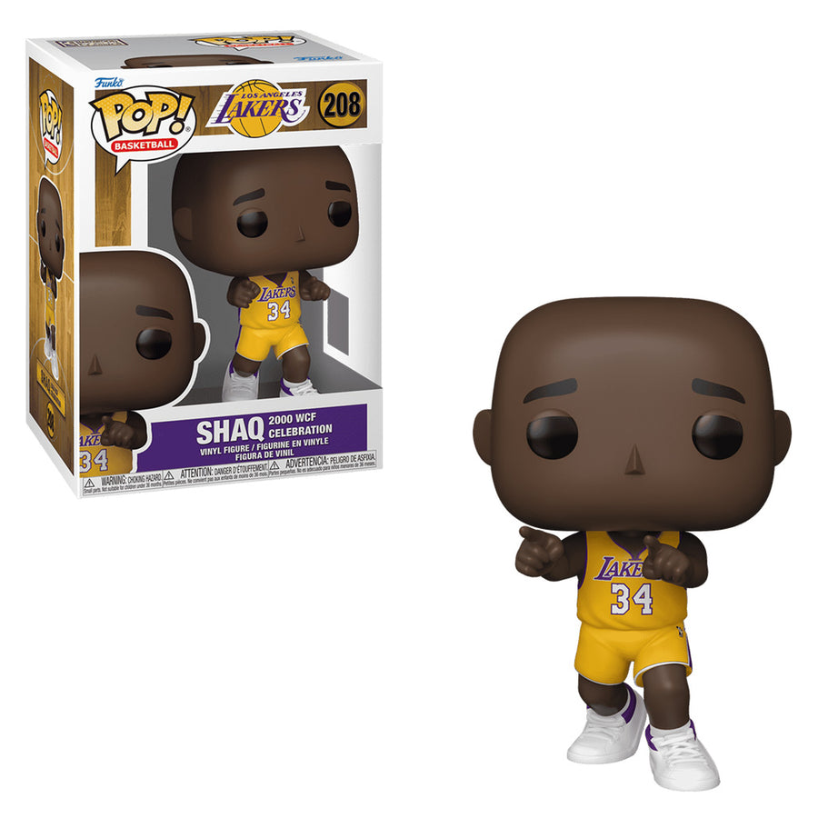FUNKO POP BASKETBALL LOS ANGELES LAKERS - SHAQ 2000 WCF CELEBRATION 208 BRINDE