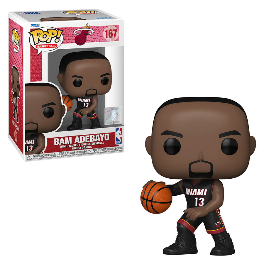 FUNKO POP BASKETBALL NBA - BAM ADEBAYO 167 BRINDE