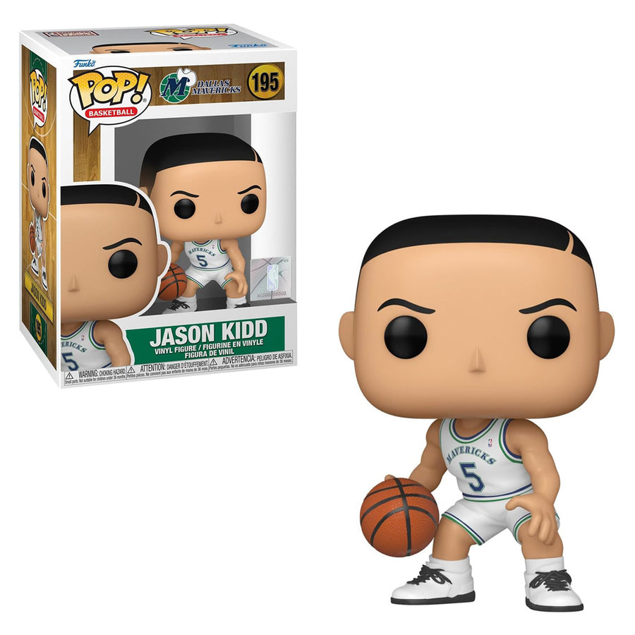 FUNKO POP BASKETBALL NBA: DALLAS MAVERICKS - JASON KIDD 195 BRINDE