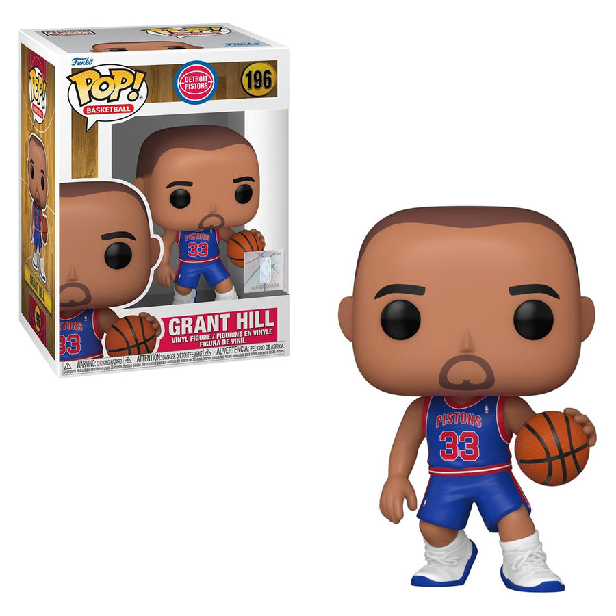 FUNKO POP BASKETBALL NBA: DETROIT PISTON - GRANT HILL 196 BRINDE
