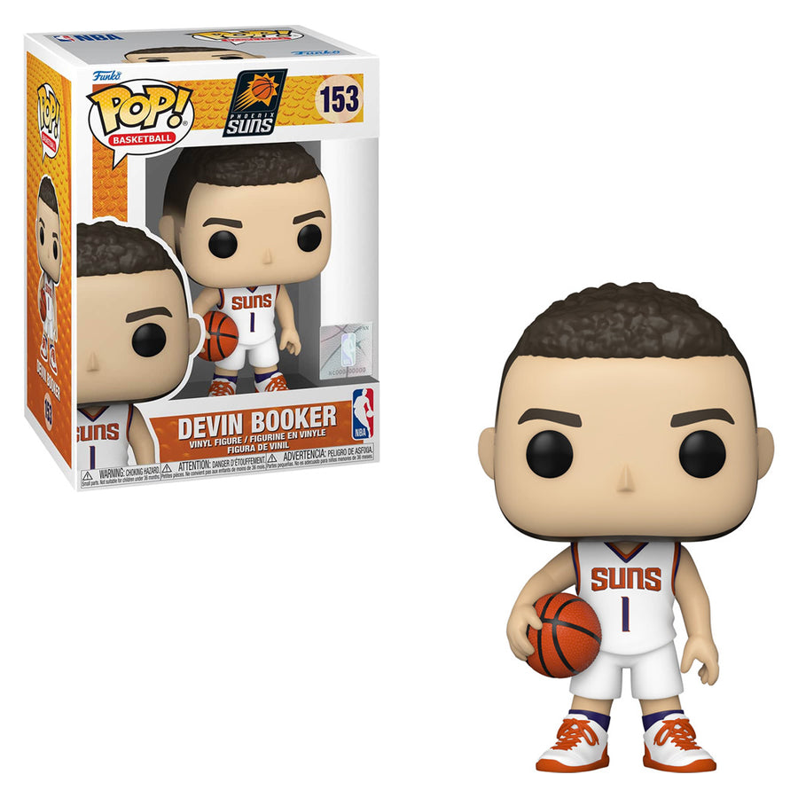 FUNKO POP BASKETBALL NBA - DEVIN BOOKER 153 BRINDE
