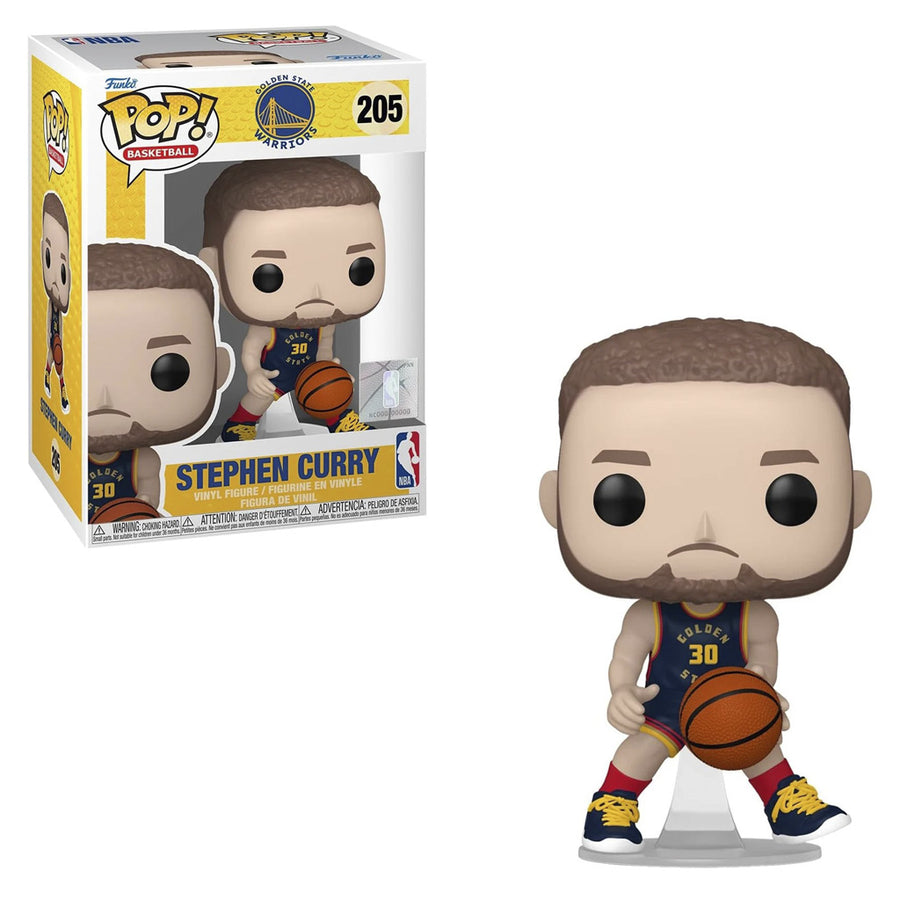 FUNKO POP BASKETBALL NBA: GOLDEN STATE WARRIORS - STEPHEN CURRY 205 BRINDE