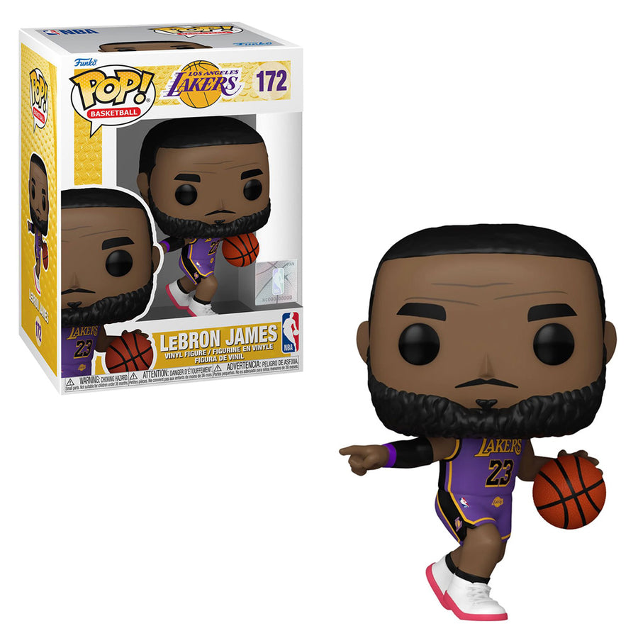 FUNKO POP BASKETBALL NBA LOS ANGELES LAKERS - LEBRON JAMES 172 BRINDE