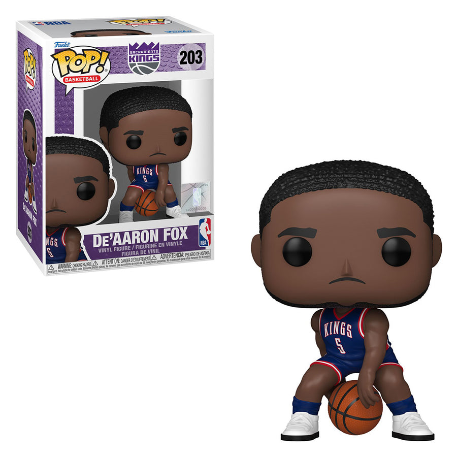 FUNKO POP BASKETBALL NBA: SACRAMENTO KINGS - DE'AARON FOX 203 BRINDE