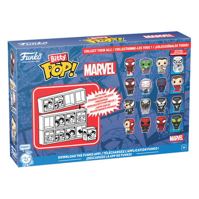 FUNKO BITTY MARVEL SPIDER-MAN - VENOM 4-PACK (85703)