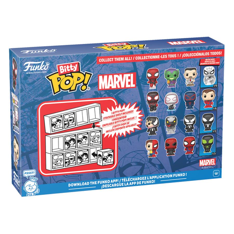 FUNKO BITTY MARVEL SPIDER-MAN - VENOM 4-PACK (85703)