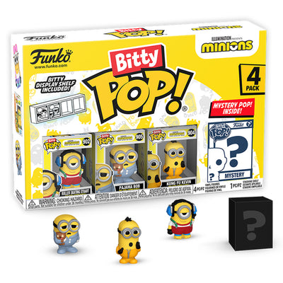 FUNKO POP BITTY MYSTERY MINIONS 4-PACK (73037)
