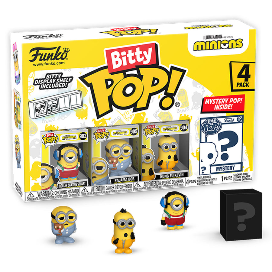 FUNKO POP BITTY MYSTERY MINIONS 4-PACK (73037)