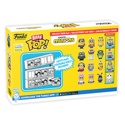 FUNKO POP BITTY MYSTERY MINIONS 4-PACK (73037)