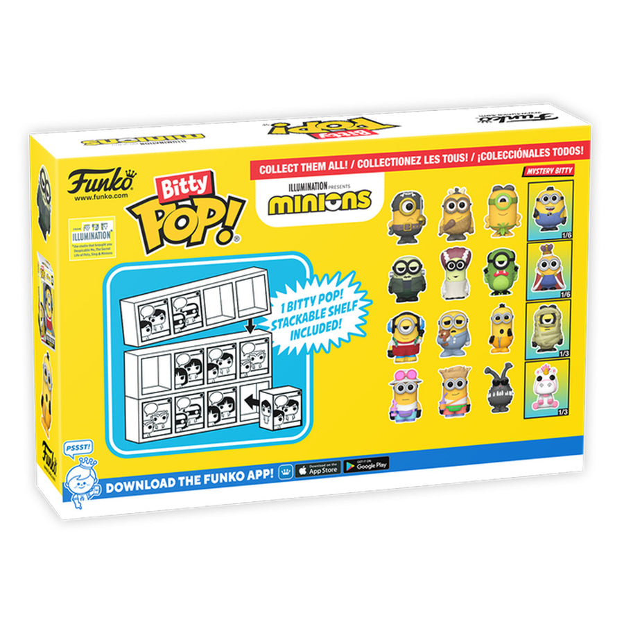 FUNKO POP BITTY MYSTERY MINIONS 4-PACK (73037)
