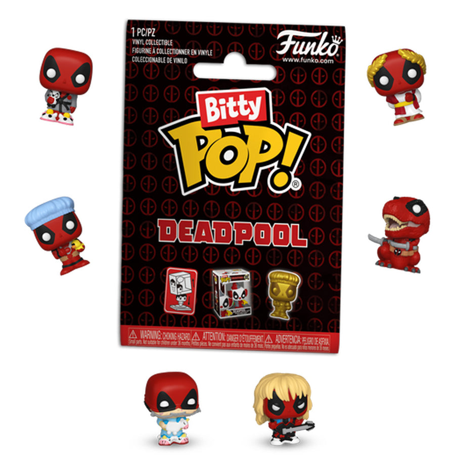 FUNKO POP BITTY SINGLES DEADPOOL 12-PACK POLYBAG BRINDE
