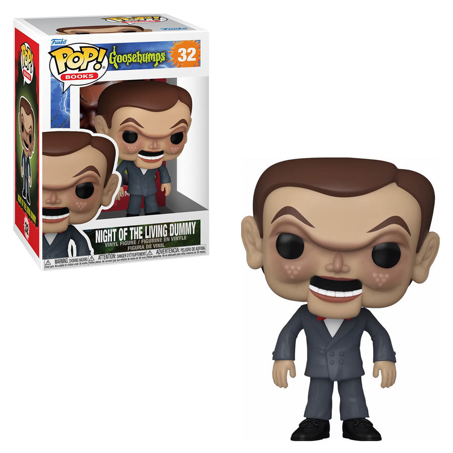 FUNKO POP BOOK: GOOSEBUMPS - NIGHT OF THE LIVING DUMMY 32 BRINDE