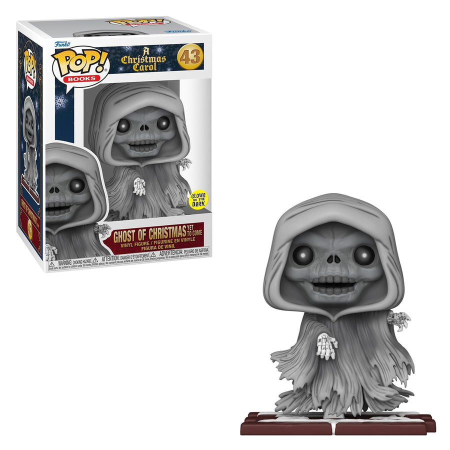 FUNKO POP BOOKS A CHRISTMAS CAROL - GHOST OF CHRISTMAS YET TO COME 43 BRINDE