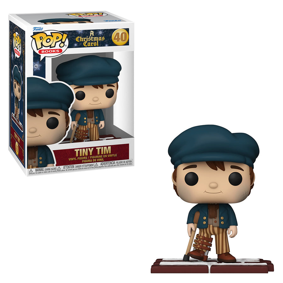 FUNKO POP BOOKS A CHRISTMAS CAROL - TINY TIM 40 BRINDE