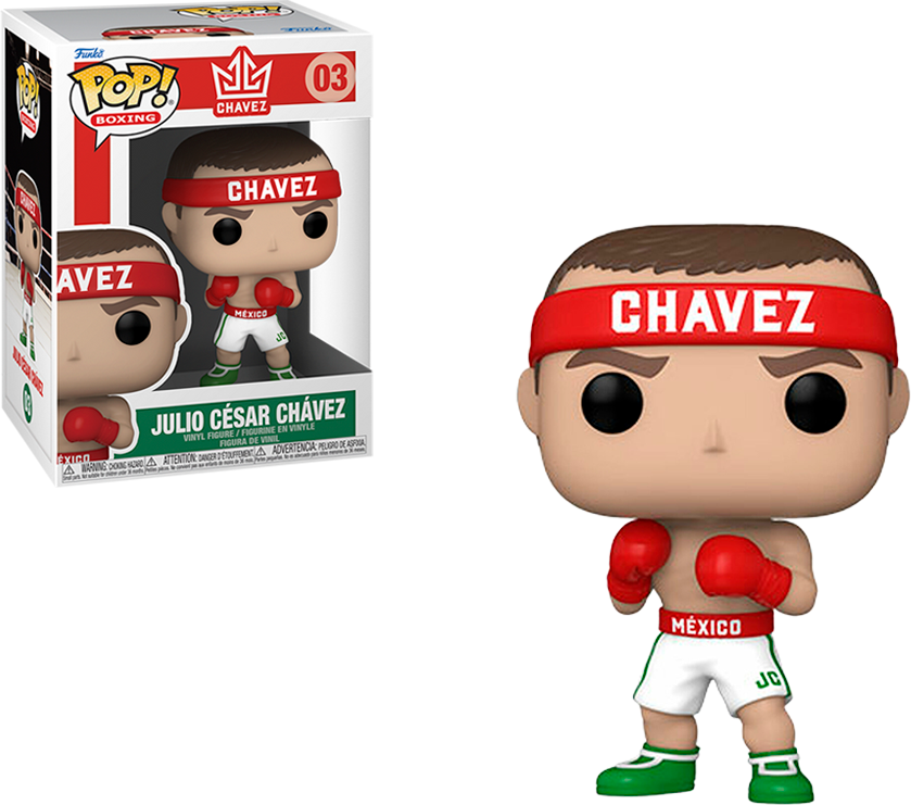 FUNKO POP BOXING - JULIO CESAR CHAVES 03 BRINDE