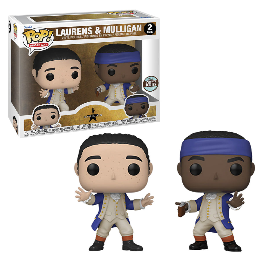 FUNKO POP BROADWAY 2-PACK HAMILTON - LAURENS & MULLIGAN 60936 BRINDE