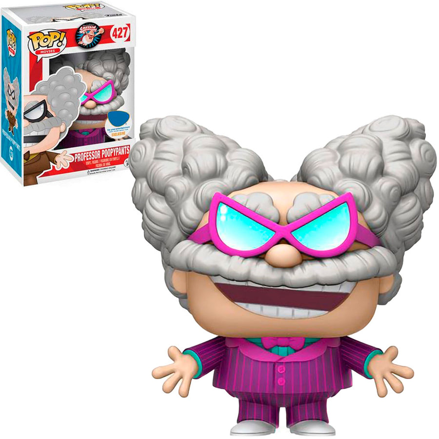 FUNKO POP CAPTAIN UNDERPANTS EXCLUSIVE - PROFESSOR POOPYPANTS (PURPLE SUIT) 427