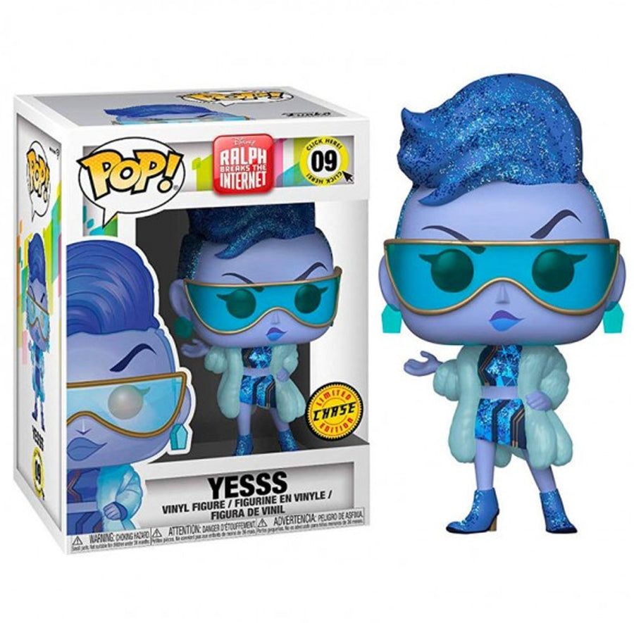 FUNKO POP CHASE DISNEY WRECK IT RALPH 2 - YESS 09 BRINDE