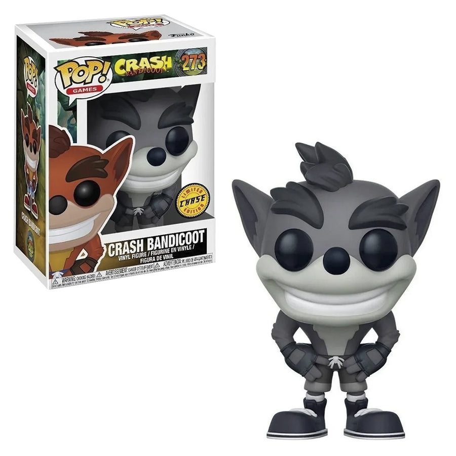 FUNKO POP CHASE GAMES CRASH BANDICOOT - CRASH 273 BRINDE