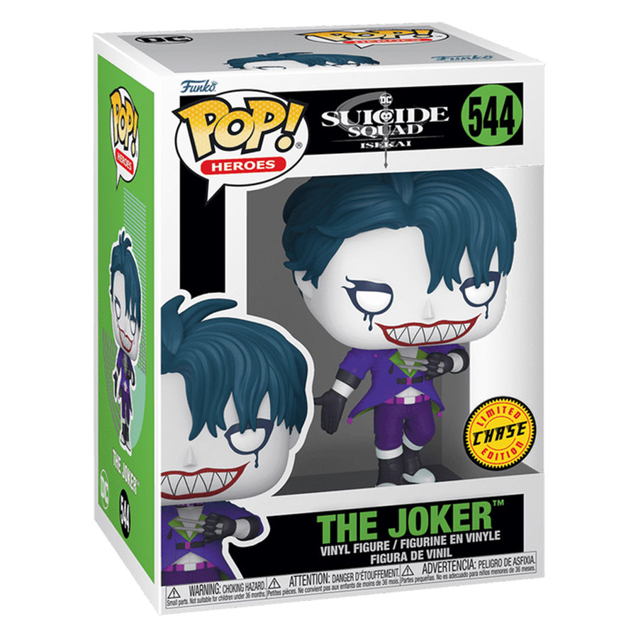 FUNKO POP CHASE HEROES SUICIDE SQUAD ISEKAI - THE JOKER 544