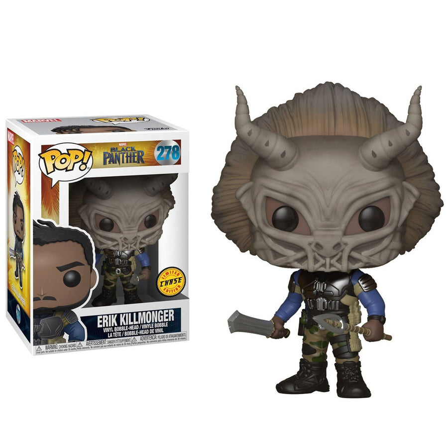 FUNKO POP CHASE MARVEL BLACK PANTHER - ERIK KILLMONGER 278