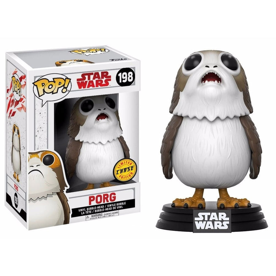 FUNKO POP CHASE STARS WARS 8 - PORG 198 BRINDE