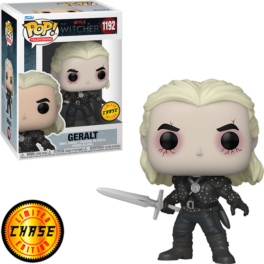 FUNKO POP CHASE THE WITCHER - GERALT 1192 BRINDE